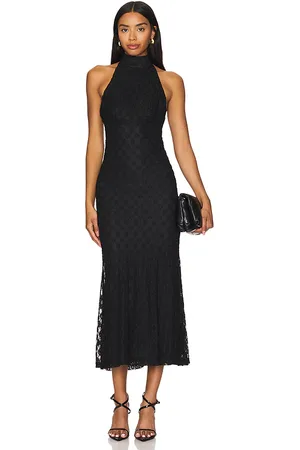 Bardot Ola Lace Midi Dress in . Size 4, 6.