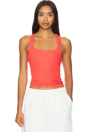 LA Made Valeria Square Neck Cinch Tank in . Size XL.