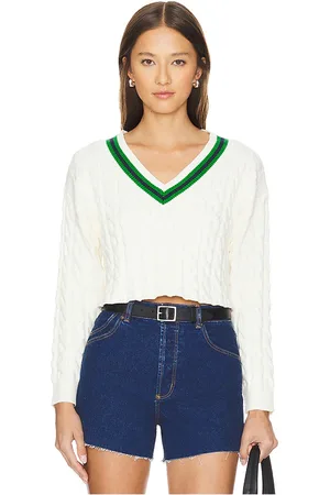 ALL THE WAYS Darlah Crop Sweater in . Size M, S, XS.