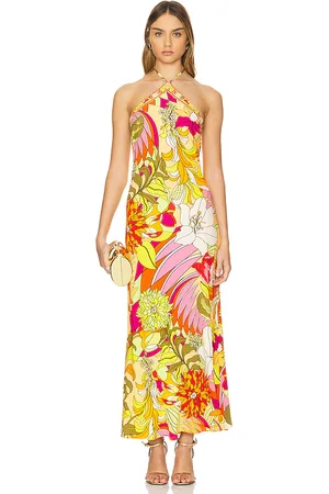 Camilla Long Halter Dress in . Size M.