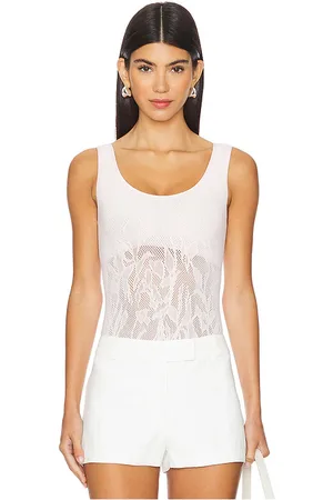 Free People X Intimately FP Cutout Plunge Textured Bodysuit In Mauve Chalk in . Size M/L, XS/S.