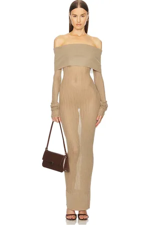Helsa Justin Maxi Dress in . Size M, XL.