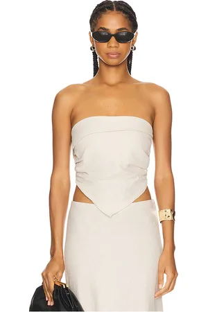 FAITHFULL THE BRAND Antibes Strapless Top in . Size XS.