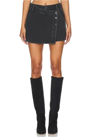Free People X We The Free Wynne Denim Skirt in . Size 25, 26, 27, 29, 30.