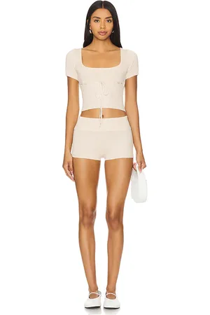 MORE TO COME Ruthie Knit Short Set in . Size M.