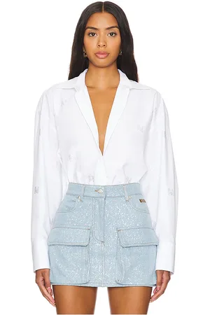 Msgm Crystal Logo Shirt in . Size 44/L.