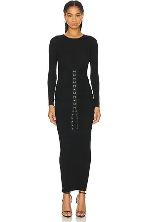 Wynn Hamlyn Olivia Knit Maxi Dress in . Size XXS.
