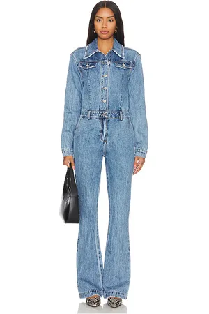 SER.O.YA Mabel Fitted Mid Rise Jumpsuit in . Size M.