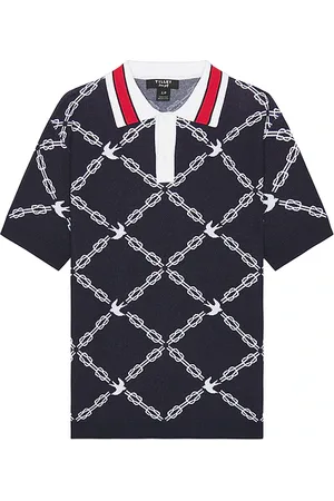 Tilley Jacquard Polo Shirt in . Size M.