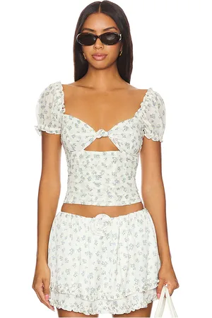 For Love & Lemons Chateau Top in . Size M, S, XS.