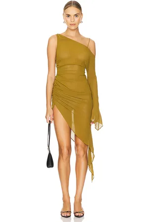 h:ours Rei Midi Dress in . Size S, XS, XXS.