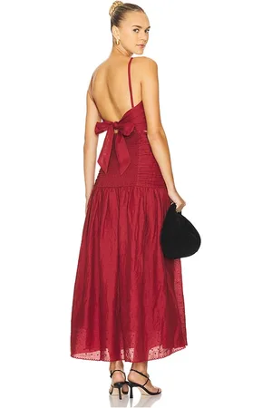 POSSE Aurelia Square Neck Dress in . Size XS, XXS.