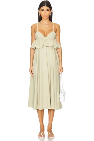 WeWoreWhat Peplum Midi Dress in . Size 2, 6.