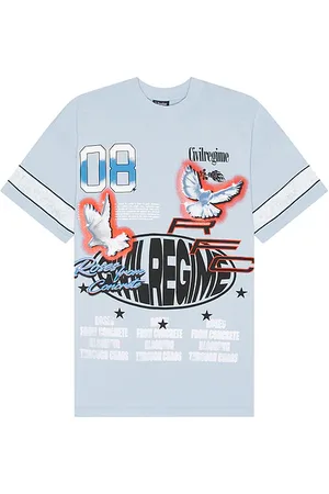 Civil Regime American Classic Oversized Tee in . Size M, S.
