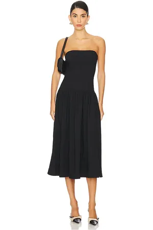 WeWoreWhat Strapless Corset Midi Dress in . Size 00, 10, 2, 4, 6, 8.