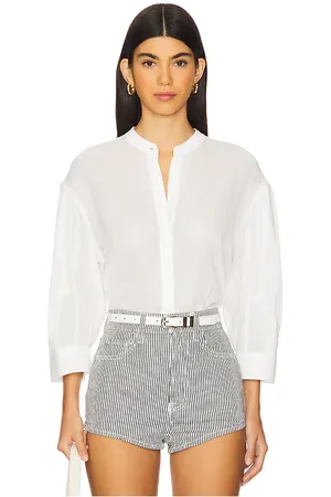 Frame Modern Puff Sleeve Shirt in . Size M.