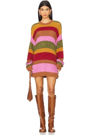 Show Me Your Mumu Chilly Sweater in Pink,Burnt Orange. Size M, S, XS.