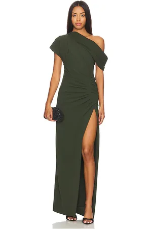 Simkhai Kally Draped Midi Dress in . Size 4.