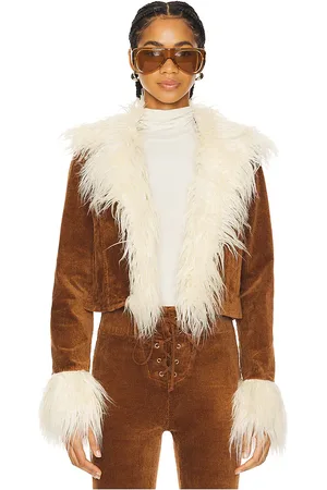 Show Me Your Mumu Penny Lane Cropped Coat in . Size XL.