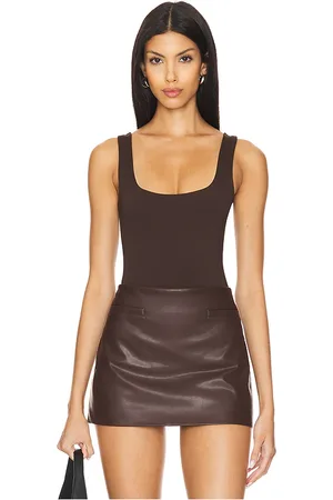 GOOD AMERICAN Scuba Modern Tank Bodysuit in . Size XXL/2X, XXXXL/4X.