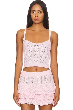 LOVESHACKFANCY Fane Top in . Size XL.