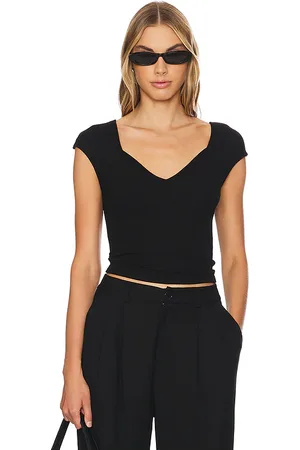 LnA Nouvelle Ribbed Top in . Size L, S, XL, XS.