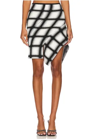 PH5 Lizzo UV Reactive Mini Plaid Skirt in . Size XL, XS.