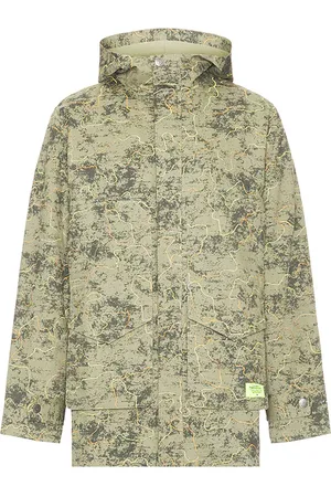 SUPERVSN Embroidered Fish Tail Coat in . Size L, M, XL/1X.