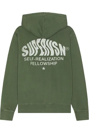 SUPERVSN Self Realization Zip Up Hoodie in . Size S, XL/1X.