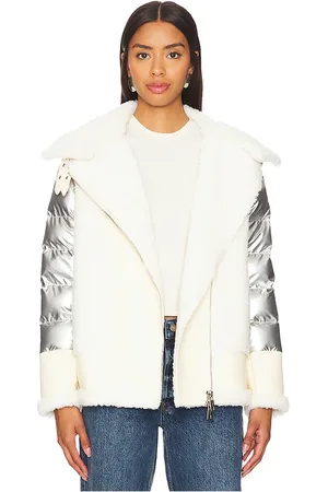 JOCELYN Faux Moto Jacket in . Size S, XS.