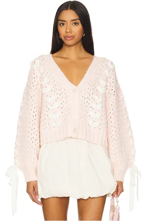For Love & Lemons Laurel Cardigan in . Size M, S, XL.