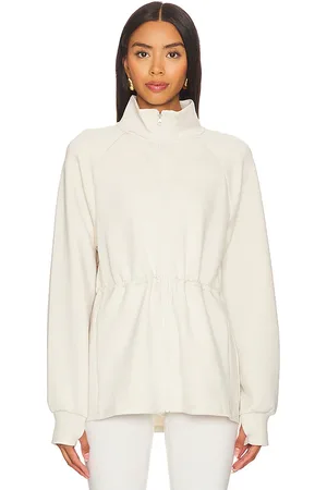 Varley Ailsa Zip Through Midlayer Sweater in . Size S, XL/1X.