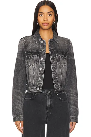 GRLFRND Maeve Fitted Denim Jacket in . Size XS, XXS.
