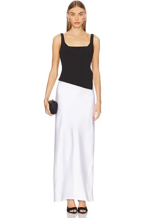 ET OCHS Kamila Gown in Black,White. Size 8.