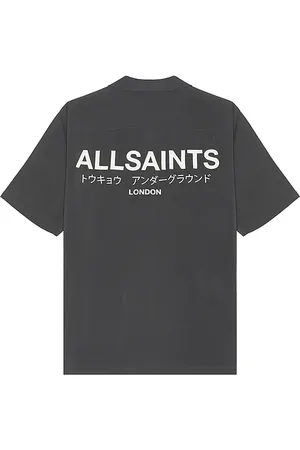 AllSaints Underground Short Sleeve Shirt in . Size S, XL/1X.