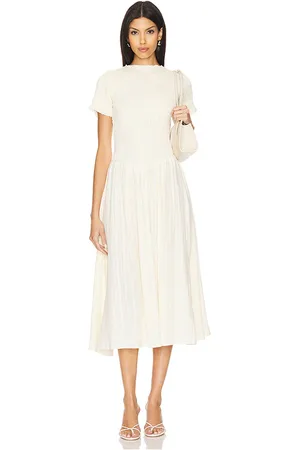 APRÈS Ruched Marta Dress in . Size M, S, XL, XS, XXS.