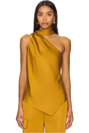 ET OCHS Isadora Tie Neck Top in . Size M.