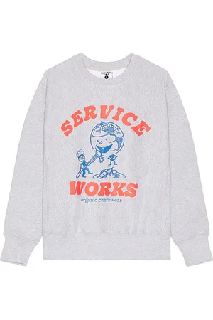Service Works Organic Chefswear Crewneck in . Size S.