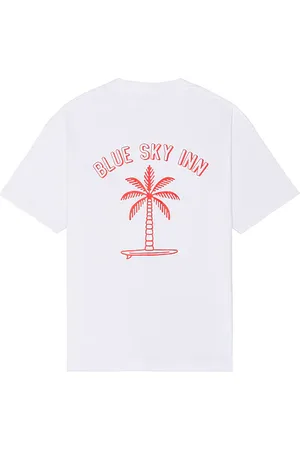 BLUE SKY INN Surf Palm T-Shirt in . Size M, S.