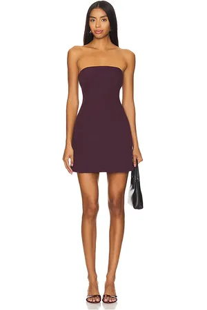 SER.O.YA Poppi Heavy Crepe Strapless Mini Dress in . Size XL, XS.