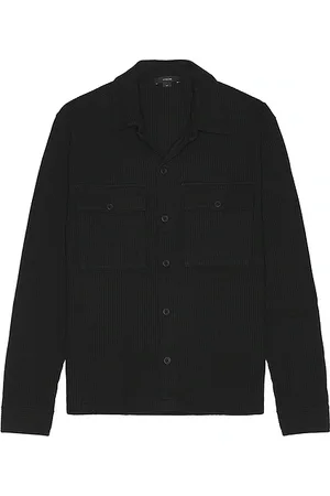 Vince Chunky Waffle Overshirt in . Size M, S, XL/1X.