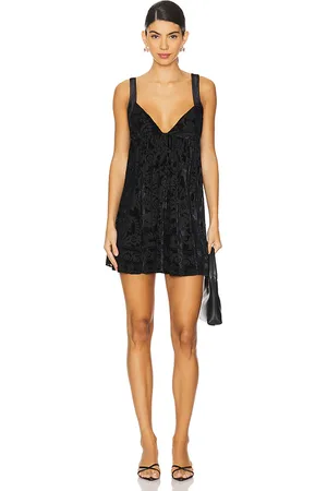 Free People X Intimately FP Snow Angel Mini Dress In Combo in . Size L, S.