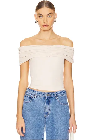 LnA Violet Ribbed Top in . Size S.