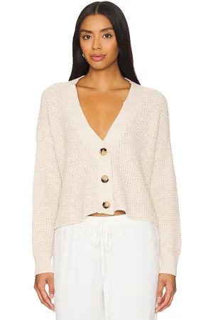 Eberjey The Recycled Sweater Cropped Cardigan in . Size S, XS.