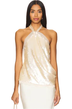 Vaillant Sequin Halter Top in . Size 40.