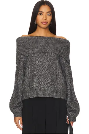 Gestuz Adie Off Shoulder Sweater in . Size M, S, XL, XS.