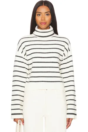 Steve Madden Narsha Sweater in Ivory,Black. Size M, XL, XS.