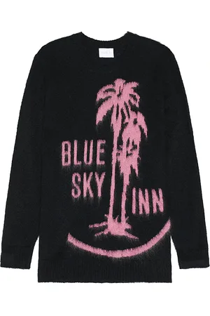 BLUE SKY INN Mohair Sweater With Palms in . Size M.
