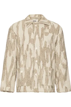 Oas Dandy Linen Terry Jacket in . Size XL/1X.