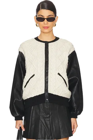 ASTR Fionn Jacket in Black,Cream. Size S, XL.